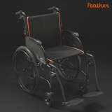 Ultra-Lightweight Wheelchair – Only 13.5 lbs, Patient propel or caregiver push