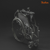 Ultra-Lightweight Wheelchair – Only 13.5 lbs, Patient propel or caregiver push