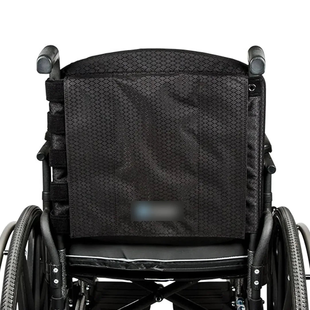 Back support fitted to a custom manual wheelchair, Stuart FL