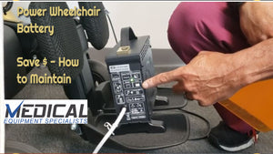 Wanna know how to properly maintain your power wheelchair battery?