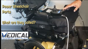 Have you ever wondered, what parts make up a power wheelchair?