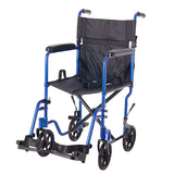 19" Aluminum Transport Companion Chair