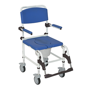Drive Medical Aluminum Rehab Shower Commode Chair- 3 Options