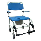 Drive Medical Aluminum Rehab Shower Commode Chair- 3 Options