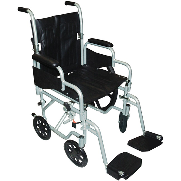 Drive, Poly -Fly High Strength, Lightweight Wheelchair | Flyweight Transport Chair Combo