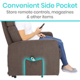 Medium Size Massage Lift and Recline Chair for transfer