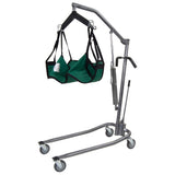 Low Hydraulic Patient lift with Sling - Deluxe Drive Medical
